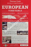Thomas Cook European [Rail] Timetable / Europäisches Kursbuch / Indicateur Européen, May 1-27, 2000 by FOX, Brendan (ed.)